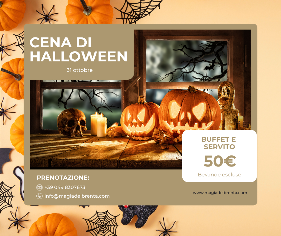 Hotel & Restaurant Magia del Brenta - Cena halloween offerta