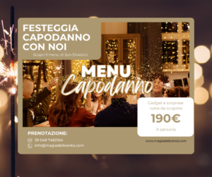 Cenone di Capodanno, scopri il menu